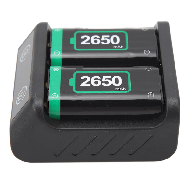 Laddningsbara Batteripack för Xbox Series X/S 2650mAh Snabbladdning LED-indikator Controller Batteri