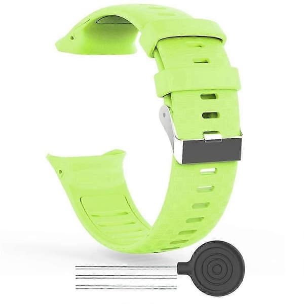 【02】Til Polar Vantage V Silikone Smart Watch Rem Green