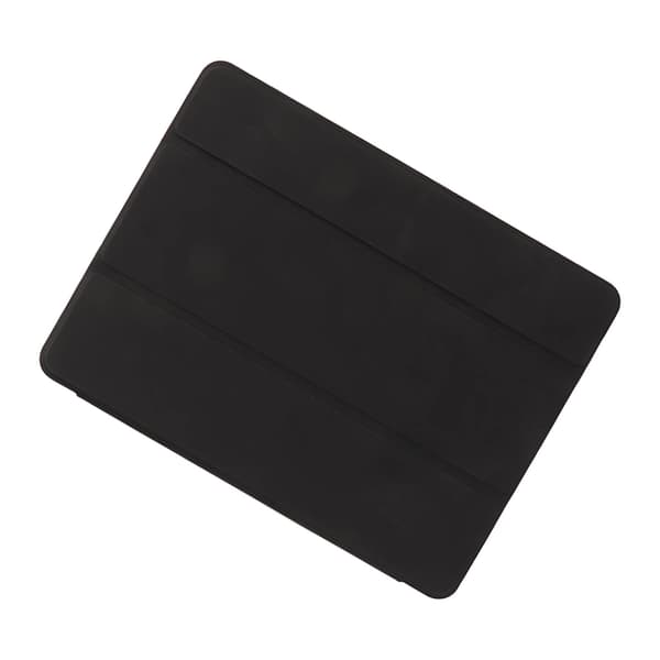 Slim Soft Plastic TPU Hard Back Shell Stand Cover för iPad 10.2 7:e 8:e 9:e generationen 2020 2021 Svart