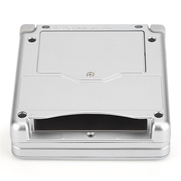 Nintendo Game Boy Advance GBA SP:lle suojaava ABS-kotelo ja korjaussarja, hopea