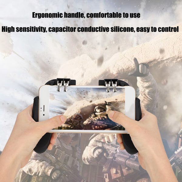 Mobiltelefon Spelkontroll Joystick Kylfläkt Förledning Gamepad