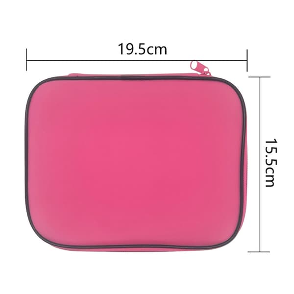 【bt02】10 Pairs ABS Interchangeable Circular Knitting Needles with Case 3.75mm-10mm