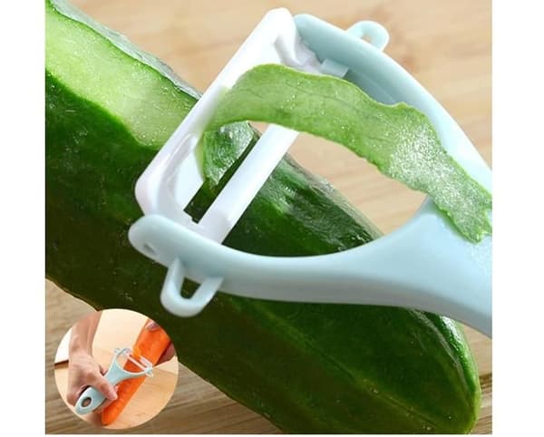 Fruktskreller, Keramisk skreller, Keramisk bladskreller for frukt, poteter og grønnsaker, Sett
