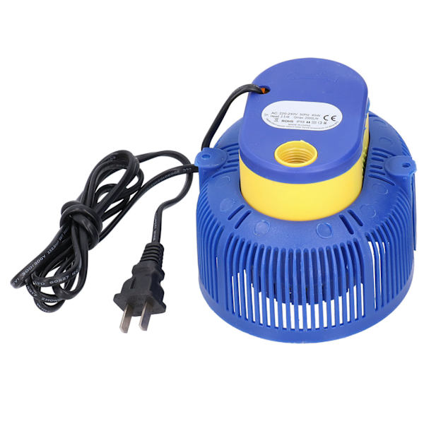 Mikro Vandpumpe, Selvudluftende Havepumpe til Damfontæner Vandfald CN 220V‑240V