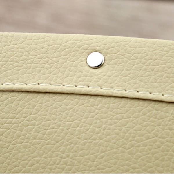 Oppbevaringsboks for bilsete, sideveske, beige