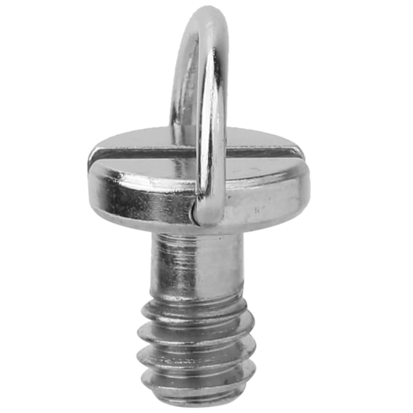 5 st 1/4\" Kameraskruvar för Snabbkopplingsplatta - Vikbar C-Ring Adapter för Stativ & Monopod