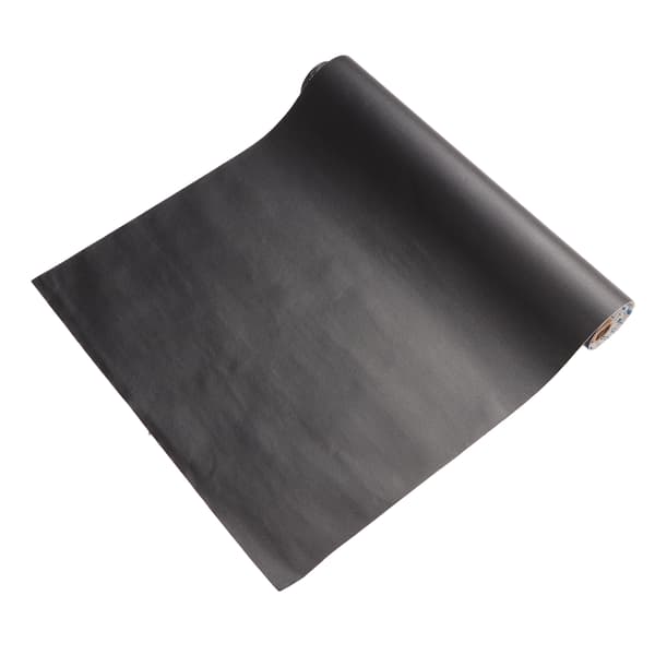 Selvklæbende læderreparationslap DIY til sofaer bilbådsæde sofa 50 x 120 cm sort