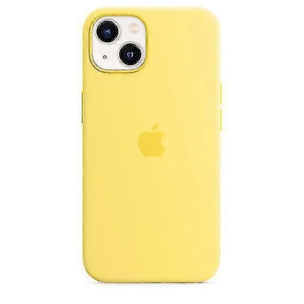 【bt02】Silikonecover med Magsafe til iPhone 13 Mini Citr Lemon