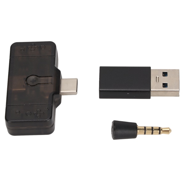 HS‑SW287 Bluetooth Transmitter Multifunktionel Trådløs Type C Bluetooth Dongle Adapter til PS4 PC Sort