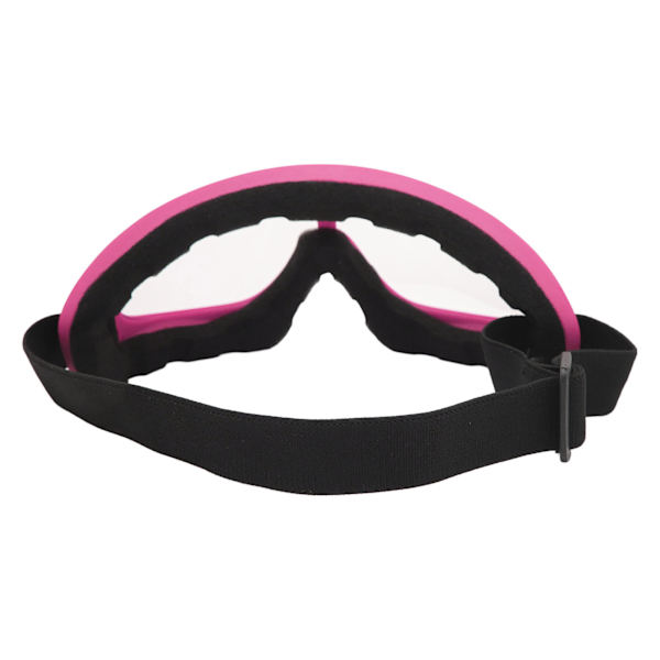 Justerbare rosa ramme skibriller med UV-beskyttelse, vindtette PC-klare linser for menn og kvinner - Perfekt for snowboard!