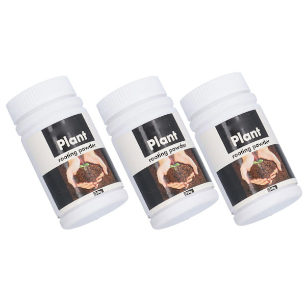3 stk 3,5 oz Rotpulver Aminosyre Plante Frukt Rotpulver Rot Hormonpulver for Hjemmehage