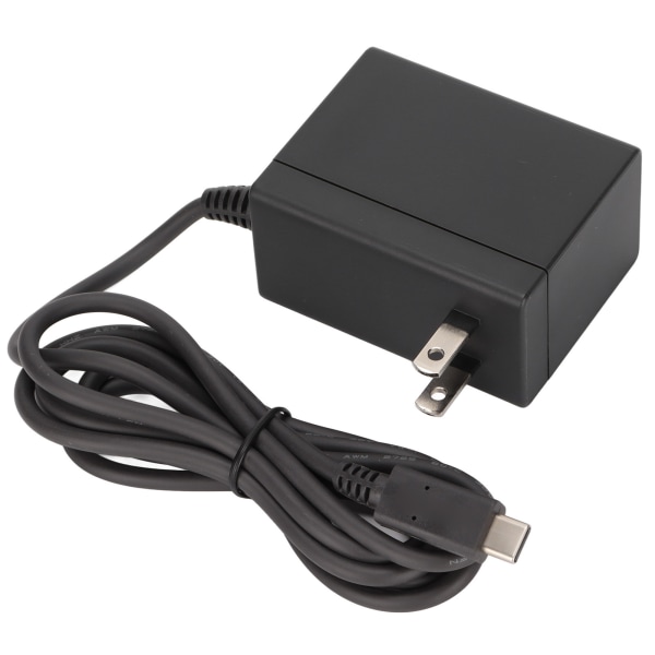 For Switch Power Adapter Bærbar hurtiglading spillkonsoll AC Adapter for Switch 100-240VUS Plug-W