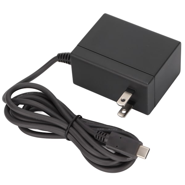 Strømadapter til Switch, Bærbar Hurtig Opladning Spilkonsol AC Adapter til Switch 100‑240V US Stik