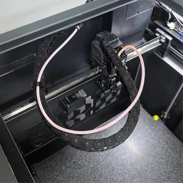 For K2 Plus Åpen Glidelåskabelbro 3D-skriver Oppgraderte Deler for K2 Plus Black