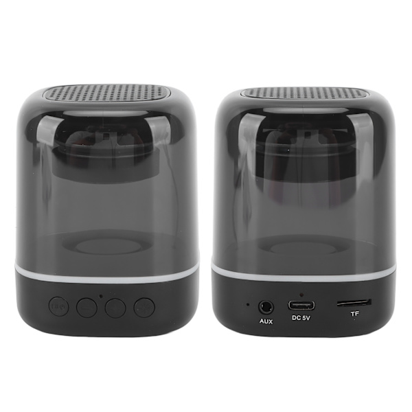 Bluetooth-högtalare Mini Bärbar Högtalare Bluetooth 5.0 Woofer Högtalare med RGB LED-lampa