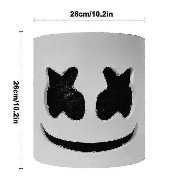 Marshmello Dj Mask Halloween Cosplay Mask E