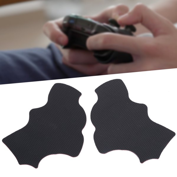 1 par Gamepad Håndtak Anti-Skid-klistremerker Spillkontroller beskyttende klistremerke for PS4 (Football Stripe)