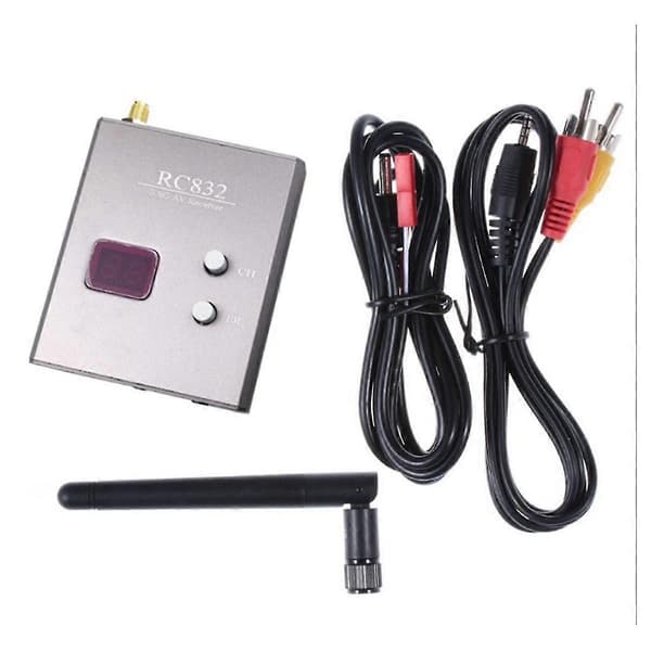 RC832 FPV-mottaker 5.8GHz 48CH RC832 AV-mottaker med antenne for FPV Multicopter RC Quadcopter