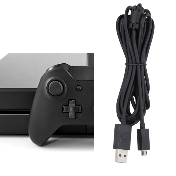 Hurtig ladeledning for Xbox One Slitesterk erstatningskabel USB 2.0 datakabel for Xbox One-kontroller