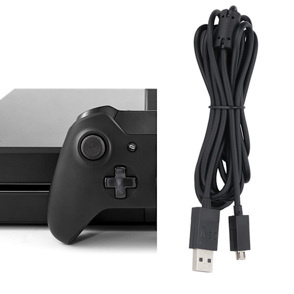 Nopea latauskaapeli Xbox One:lle - Kestävä USB 2.0 -datakaapeli Xbox One -ohjaimelle