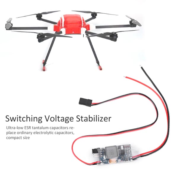 SBEC 5V 5A 2-8S Koblingsspenningsregulator for dronereservedeler