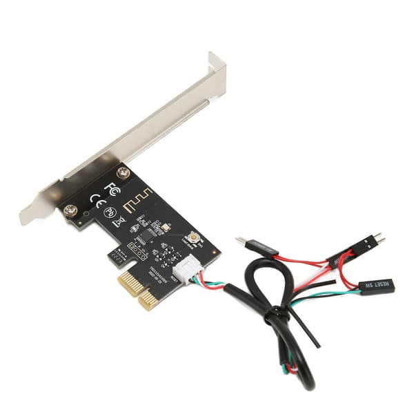 PCIE Strøm Reset Switch Fjernbetjeningskort til Stationær Computer