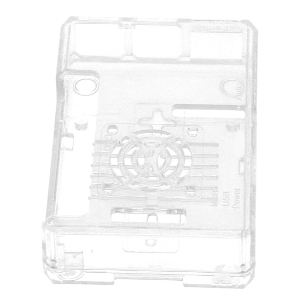 Transparent Beskyttelsesetui til Raspberry Pi ABS Cover Klar Kabinet til Raspberry Pi 3