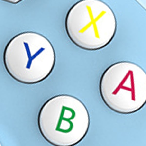 Bluetooth Spilcontroller Multifunktionel Trådløs Gamepad med Strømvisning til Switch PC Telefon Tablet TV Blå