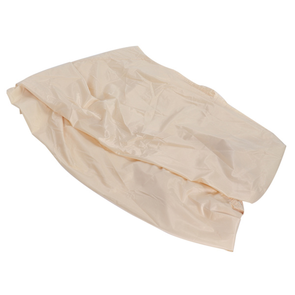 Jämliksidig Triangulär Solsegel Bärbar Regnsäker Solskydd Canoy för Utomhus Trädgård Sommar Beige 5x5x5m