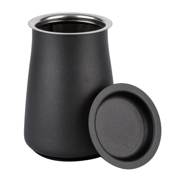Kaffefilter i rustfritt stål, svart