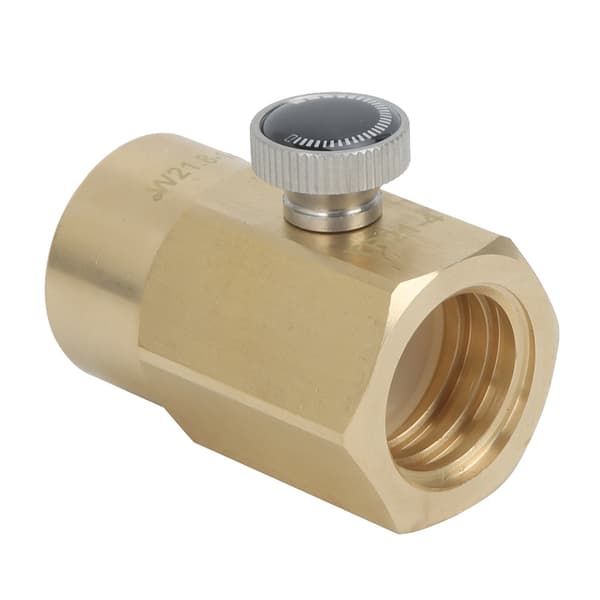 Mini messing G1-2 til W21.8-14 sodavandsventiladapter til SodaStream