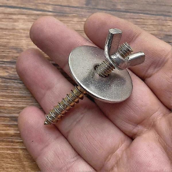 1 Set Bird Perch Screws with Gaskets Bird Cage Accessories