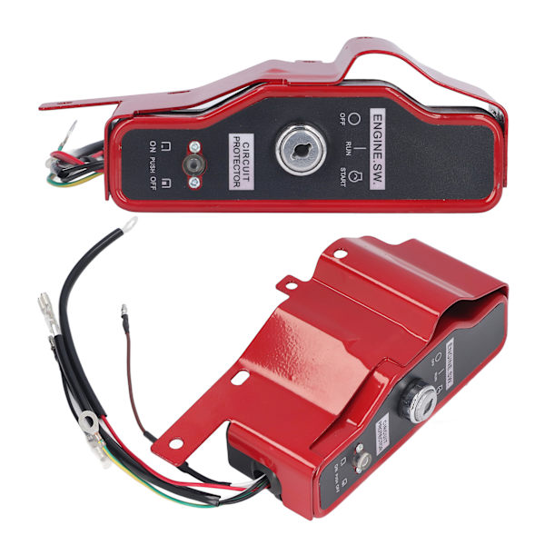 Tændingssluseboks Tændingsstarter Switch Kit med 2 Nøgler til GX340 GX390 11hp 13hp Benzinmotor