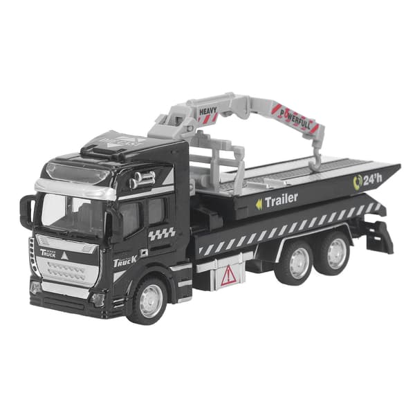 Politi Lastbil Rednings Pullback Metallegering Model 19.9cm Længde Store Bugseringsbiler Legetøj