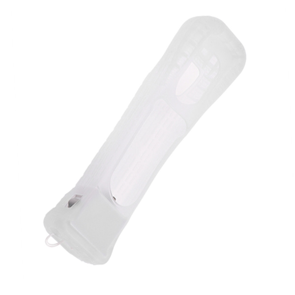 MotionPlus Sensor Adapter Silikonfodral för Nintendo Wii Fjärrkontroll Vit