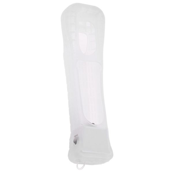 MotionPlus Sensor Adapter Silikonfodral för Nintendo Wii Fjärrkontroll Vit