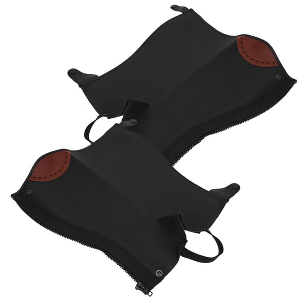 2st Läder Half Chaps Ridning Half Chaps Benskydd för vuxna M