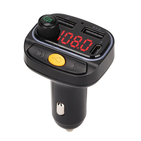 C15 Bluetooth FM-sender MP3-spiller Håndfri samtale Dobbel USB-lader LED Bilradio Mottaker
