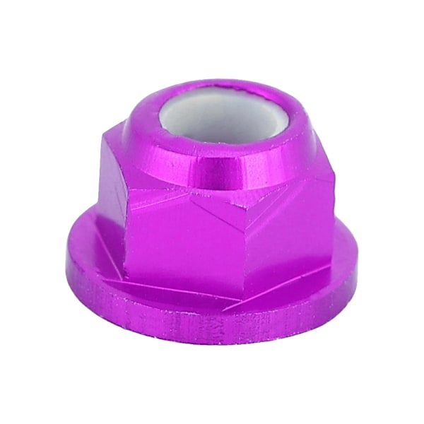4 kpl Alumiini M4 Rengasmutterit Sopivat Fayee 1/12 WL 1/12 12423 Maastoautolle Violetti 0119P