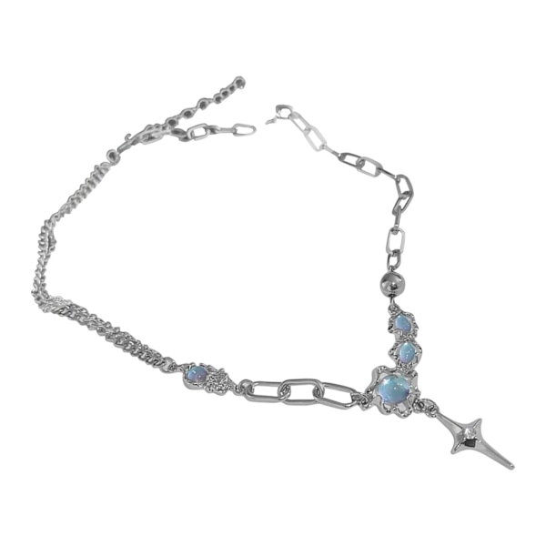 Ristiriipus Ketju Makea Ja Kylmä Hip Hop Ominaisuus Kaulakoru Niche Advanced Choker