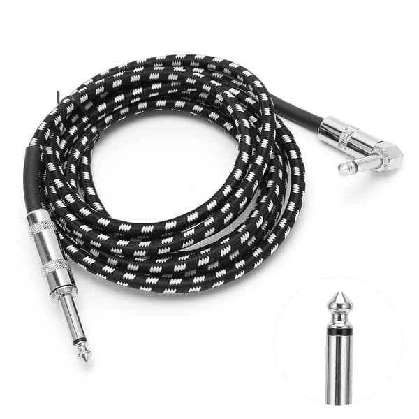 JORINDO 6,35 mm 1/4 tum Hane till Hane Gitarrkabel 3M Elektrisk Gitarrförstärkarkabel