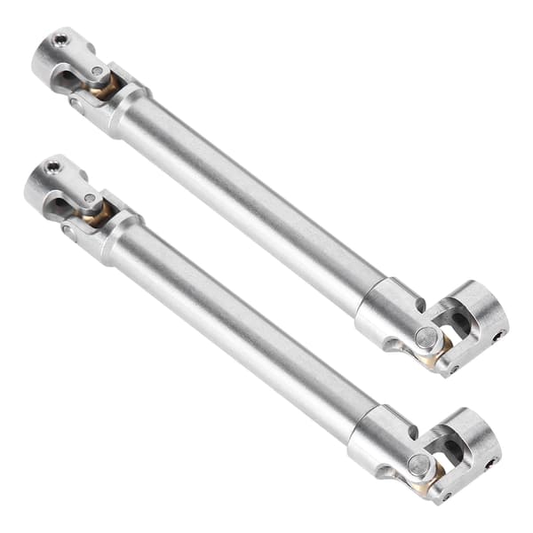 2 stk. drivaksler i rustfritt stål for 1/10 RC Crawler-tilbehør Lengde 112165 mm