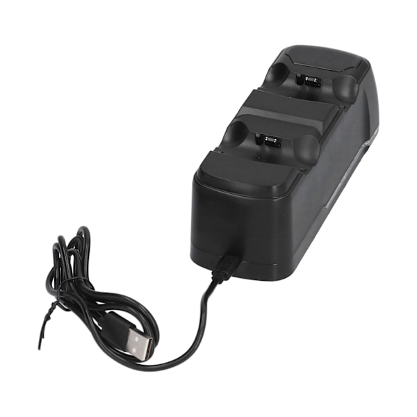 Controller Opladningsstand Base Dockningsstation USB Dobbelt Controller Oplader til PS4 Sort