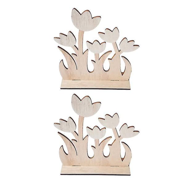 2 st Trä Påskblomma
