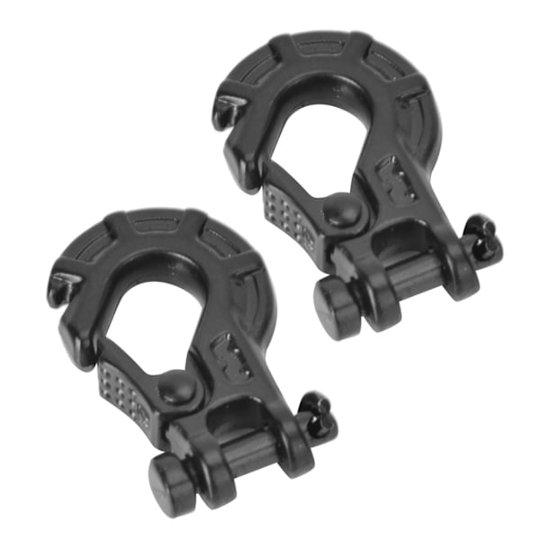 2 kpl Kaukosäädöllä Ohjattavan Auton Tarvikkeita Metallivinssin Koukku 1/10 Perävaunun Koukku RC4WD Warnille
