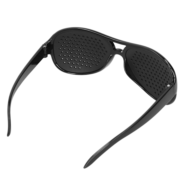 Unisex Pinhole Briller til Synforbedring - PC Anti-Myopi Briller til Voksne