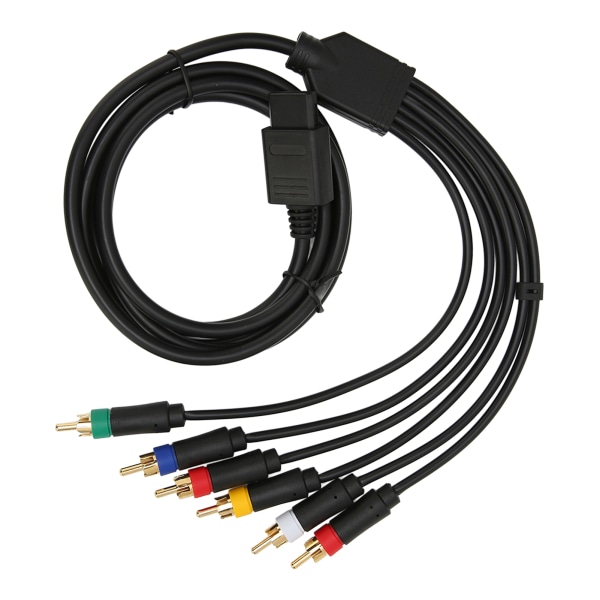 RGB RGBS multifunktionel kompositkabelledning Høj fleksibilitet Blødt stabilt komponent AV-kabel med 4 BNC-hoveder-W