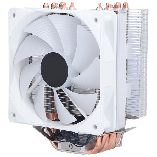 6 Heat Pipe CPU Køler Hydraulisk Leje Støjsvag Køleventilator til Intel AMD