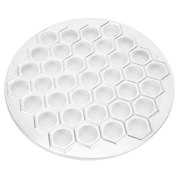 Hushåll DIY Aluminiumlegering Dumpling Maker Köksredskap Silver