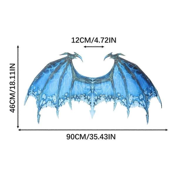 Halloween-dräkter Drakvingar Kostym-Bra B